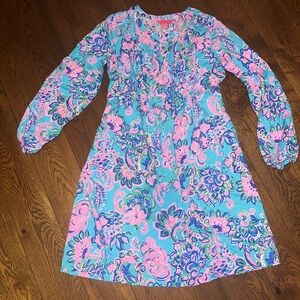 Lilly Pulitzer UPF 50+ Seana Chillylilly Dress - size Small